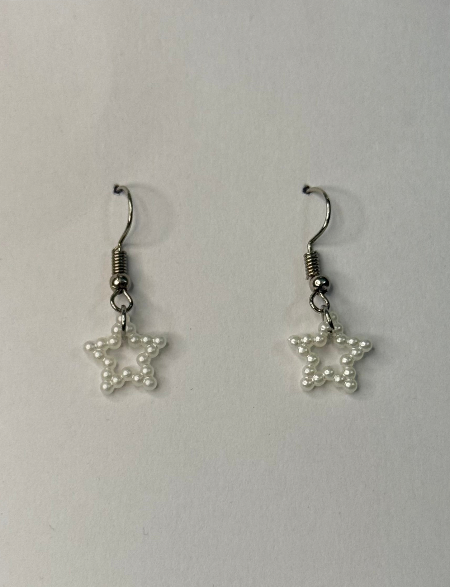 Mini Pearl Star Earrings